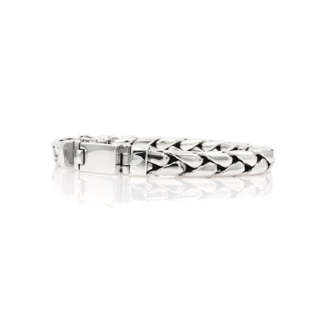 Sterling Silver Bracelet for Men's- Padian Square