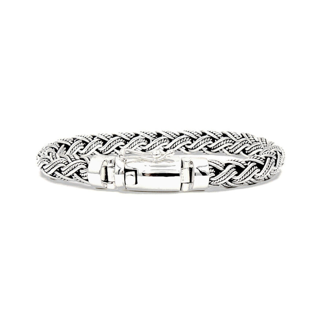 Sterling Silver Bracelet Padian Taliair 9mm wide