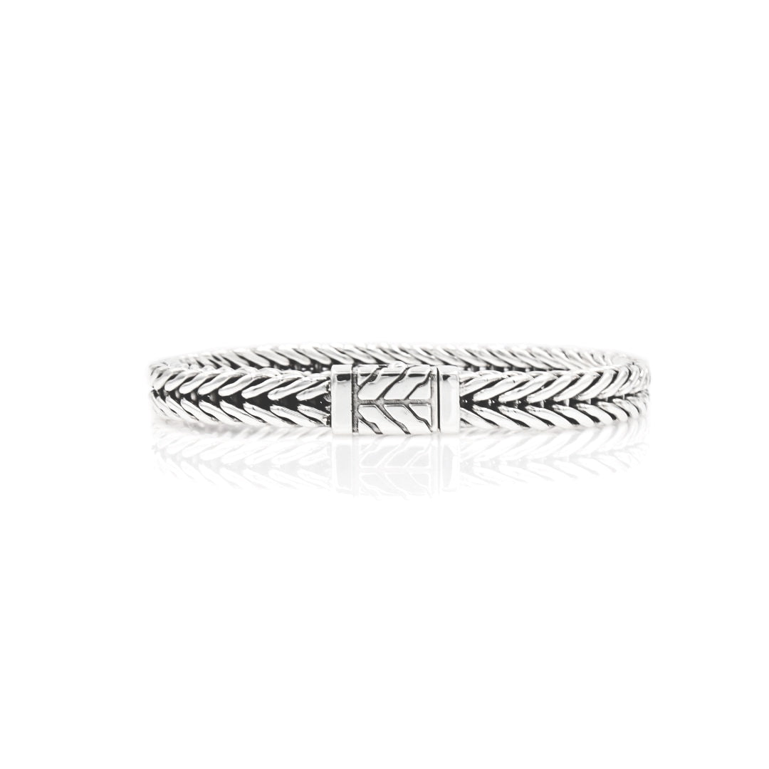 Sterling silver Braided Men's Bracelet