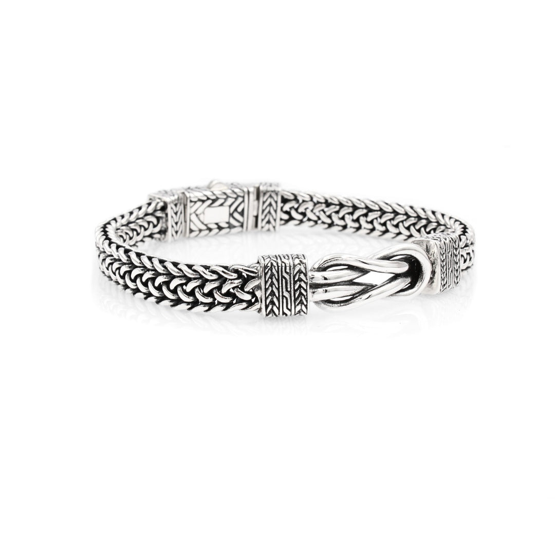 Sterling silver Infinity bracelet