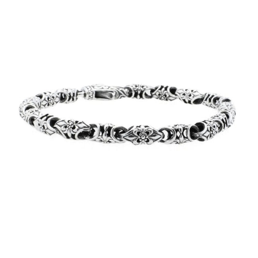 Royal Chain Heritage Bracelet, 4mm Sterling Silver