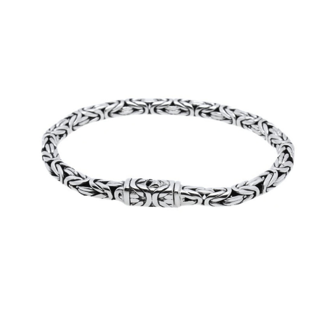 Byzantine 8mm Link Bracelet, Handcrafted