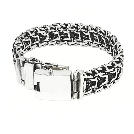 Emperor Signature Sterling Silver Jewelry, 20mm Artisan Crafted