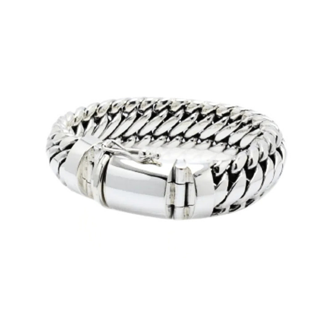 Ben Bracelet - Link Chain Bracelet, 20 mm Wide