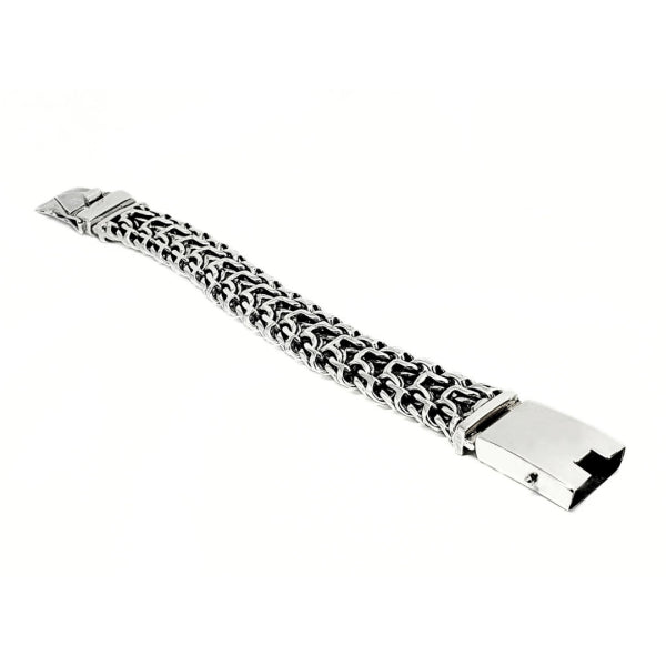 Emperor Signature Sterling Silver Jewelry, 20mm Artisan Crafted