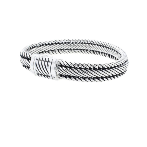 Edwin Heritage Link in Solid Sterling Silver, 10mm Wide