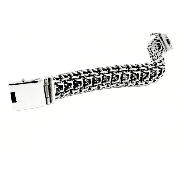 Emperor Signature Sterling Silver Jewelry, 20mm Artisan Crafted
