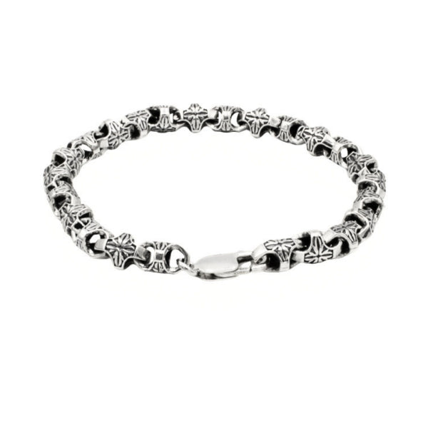 Artisan Victory Chain in Solid Sterling Silver, 8mm