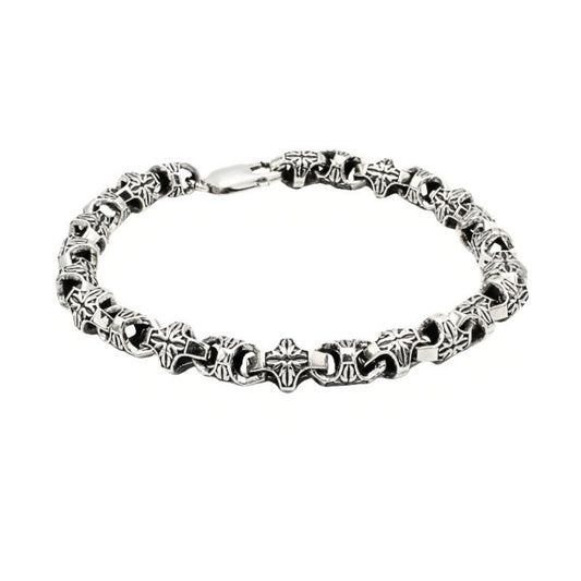 Artisan Victory Chain in Solid Sterling Silver, 8mm