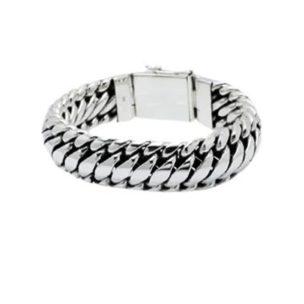 Ben Bracelet - Link Chain Bracelet, 20 mm Wide