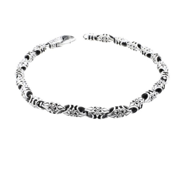 Royal Chain Heritage Bracelet, 4mm Sterling Silver