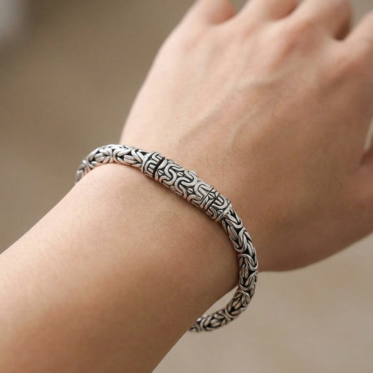 Silver Byzantine Weave Collection