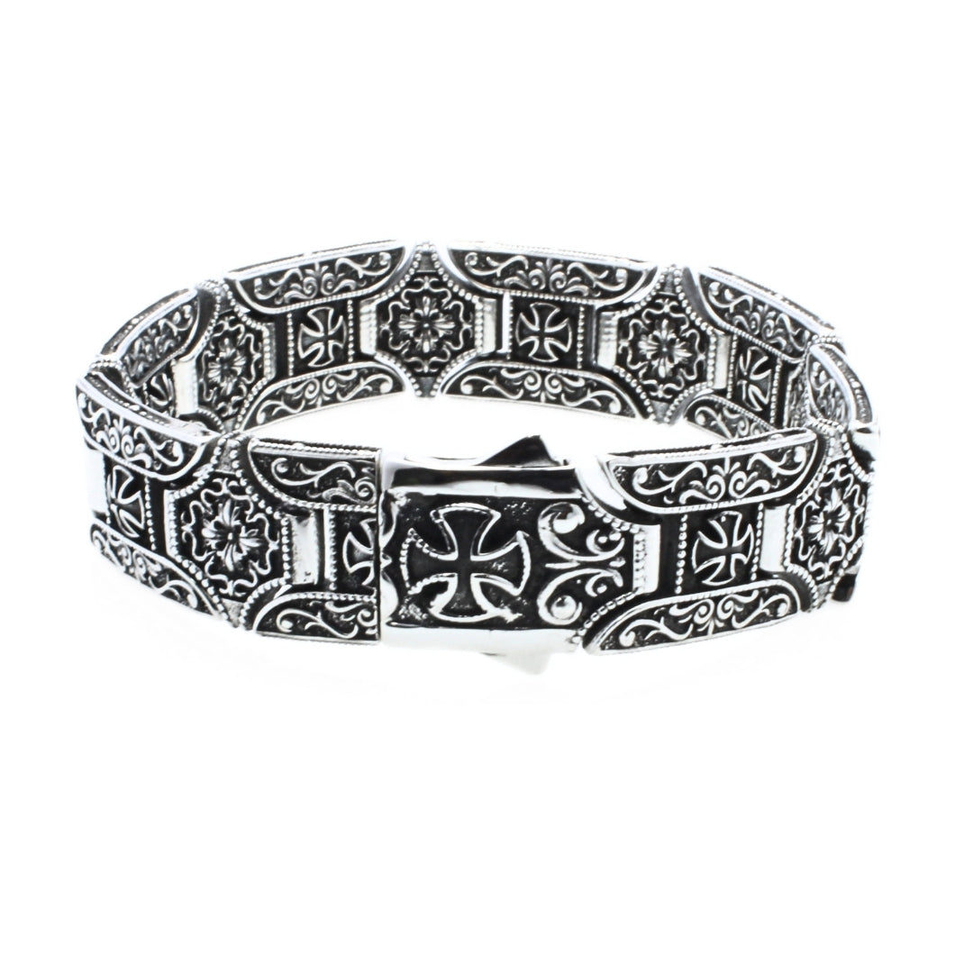 Victoria Bracelet, Heritage Artisan Sterling Silver Jewelry