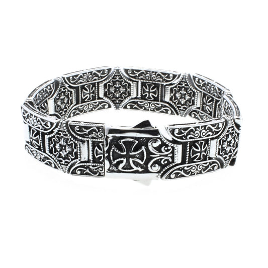 Victoria Bracelet, Heritage Artisan Sterling Silver Jewelry