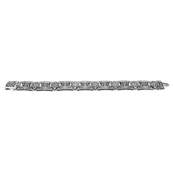 Victoria Bracelet, Heritage Artisan Sterling Silver Jewelry