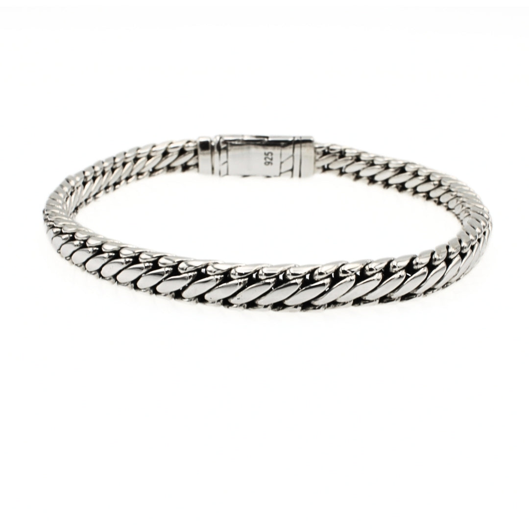 Ben Bracelet - Link Chain Bracelet, 6 mm Wide