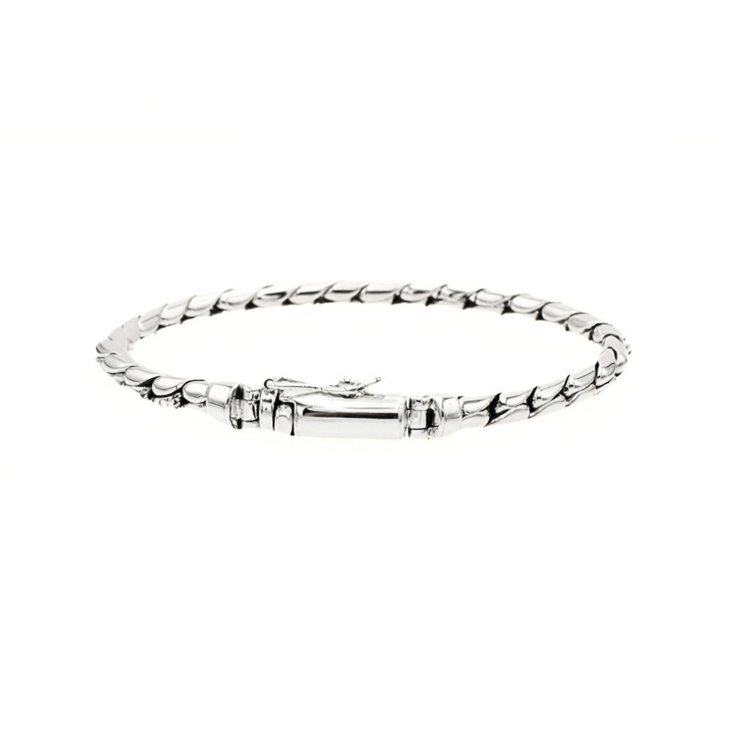 Heritage Bekel Chain 4mm, Artisan Sterling Silver Jewelry
