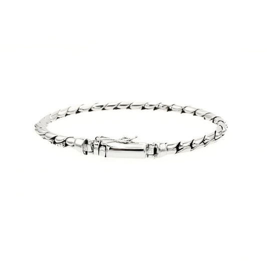 Heritage Bekel Chain 4mm, Artisan Sterling Silver Jewelry