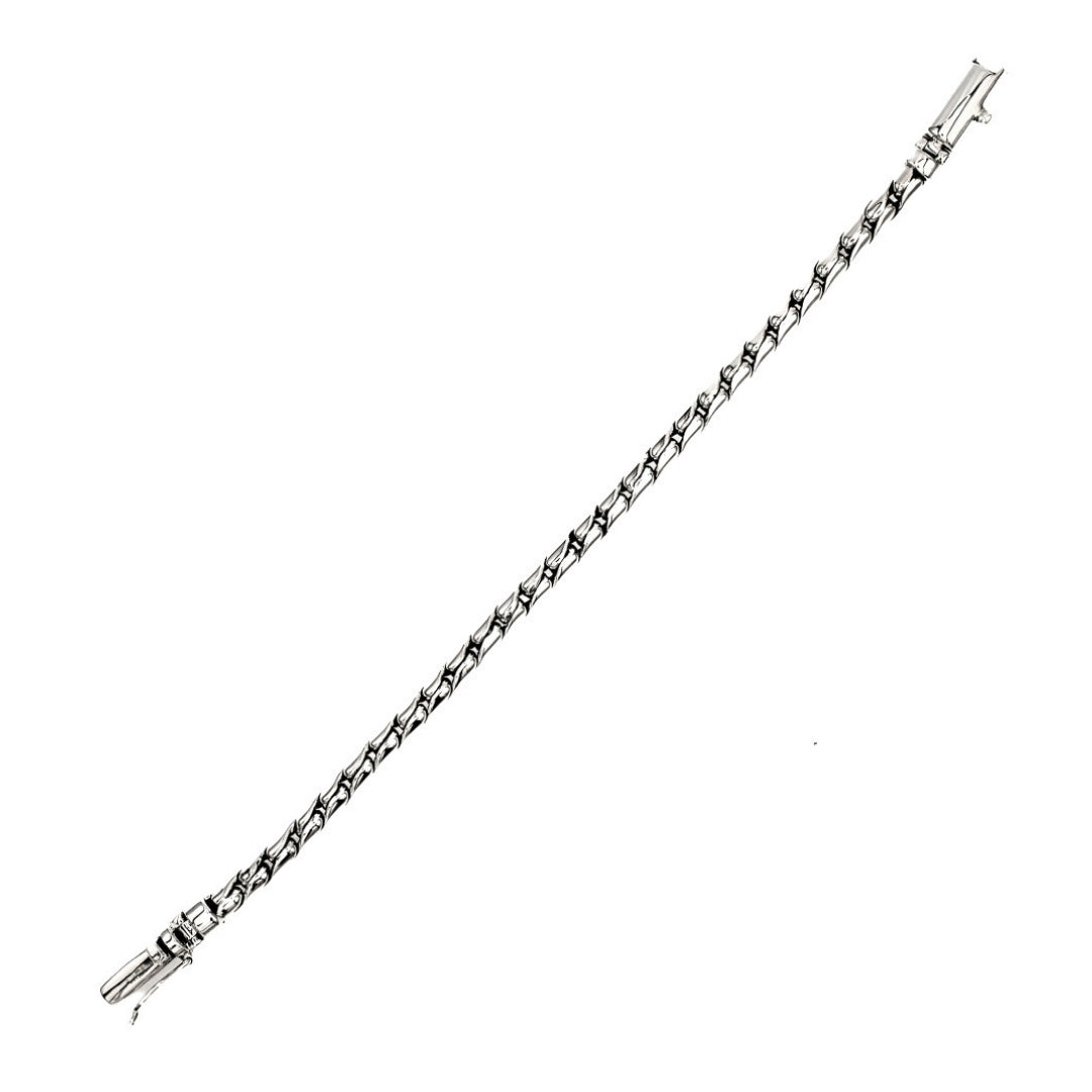 Heritage Bekel Chain 4mm, Artisan Sterling Silver Jewelry