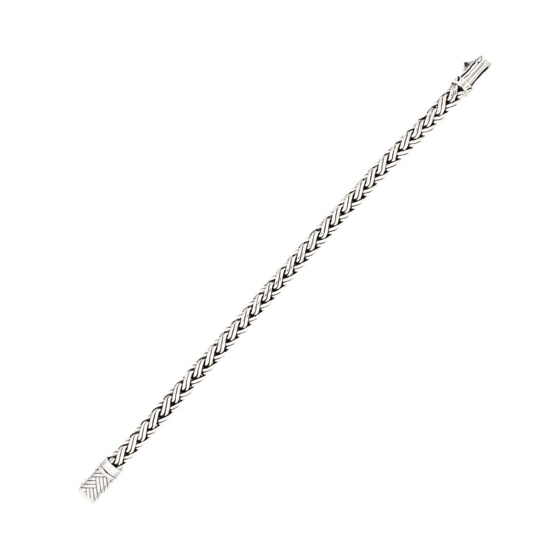 Padian Dua Link Bracelet – Sterling Silver, 8mm