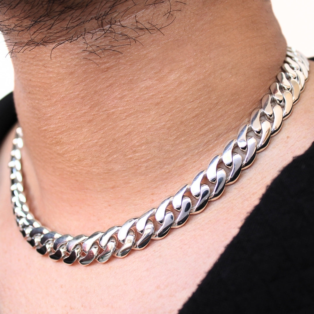 Cuban Link Necklace 12 mm Wide