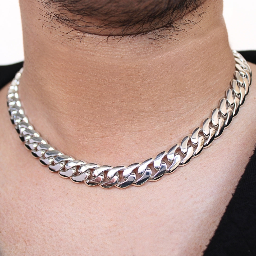 Cuban Link Necklace 12 mm Wide