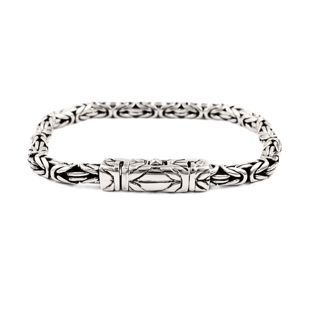 Bali Byzantine 5mm Sterling Silver Chain