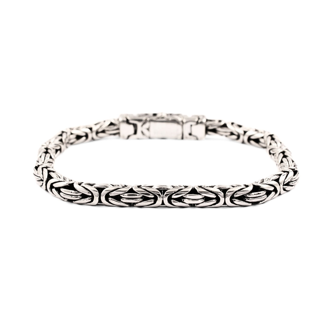 Bali Byzantine 5mm Sterling Silver Chain