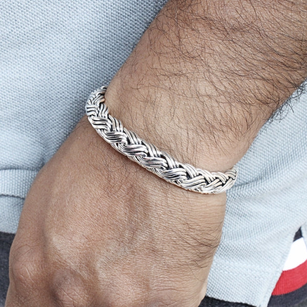 Padian Triple Chain in Sterling Silver, Signature Artisan Heritage