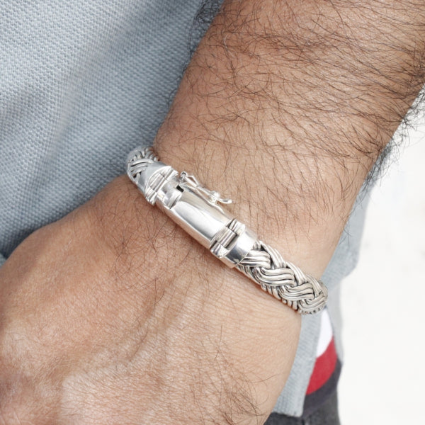 Padian Triple Chain in Sterling Silver, Signature Artisan Heritage