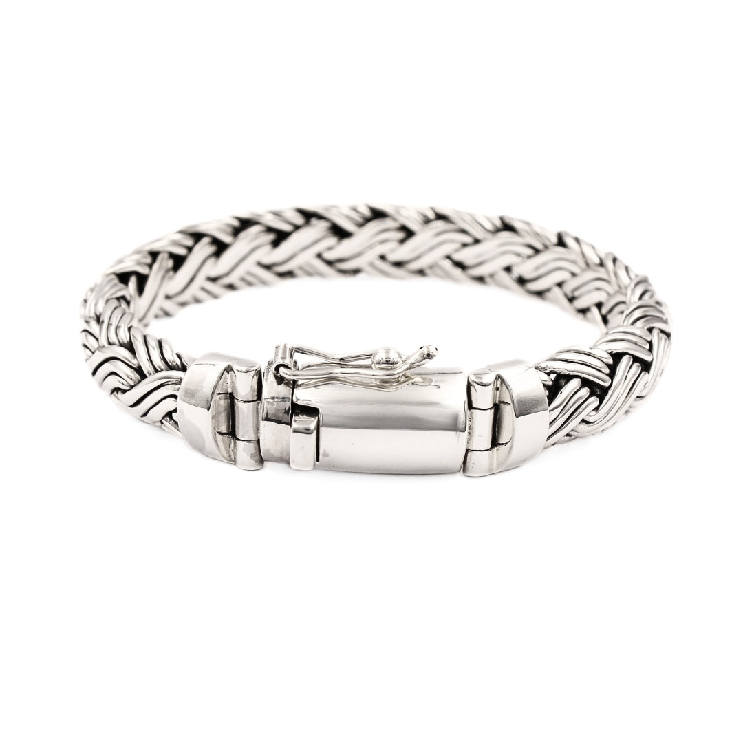 Padian Triple Chain in Sterling Silver, Signature Artisan Heritage