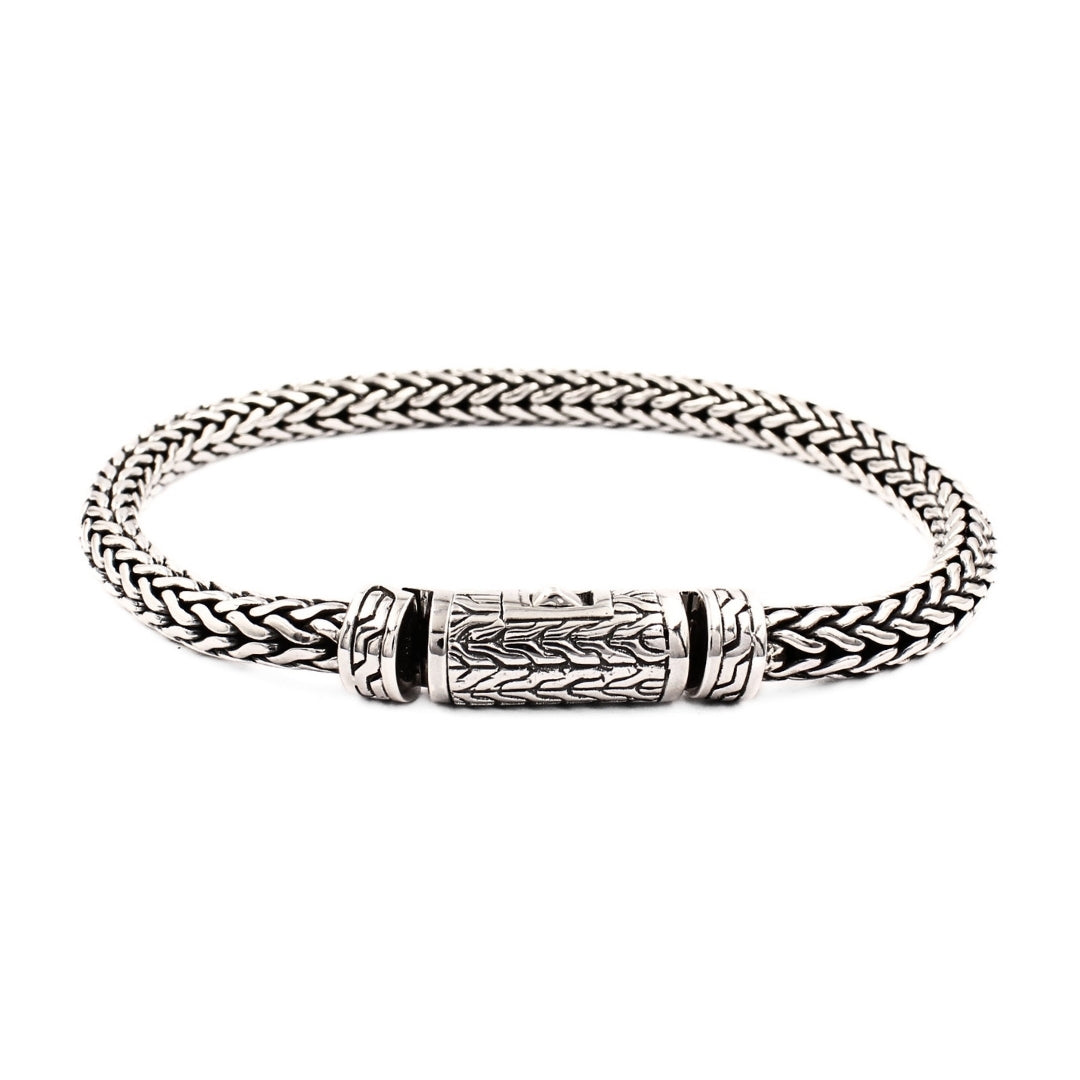 Bali Silver Tulang Naga Necklace 5mm - 925 Sterling Silver