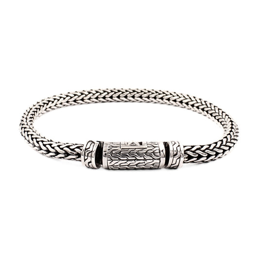 Bali Silver Tulang Naga Necklace 5mm - 925 Sterling Silver