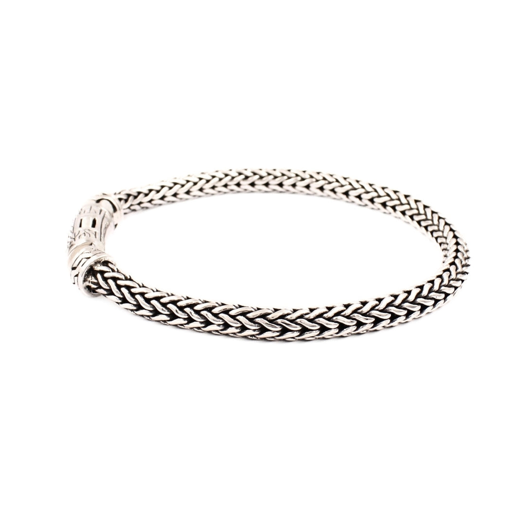 Bali Silver Tulang Naga Necklace 5mm - 925 Sterling Silver