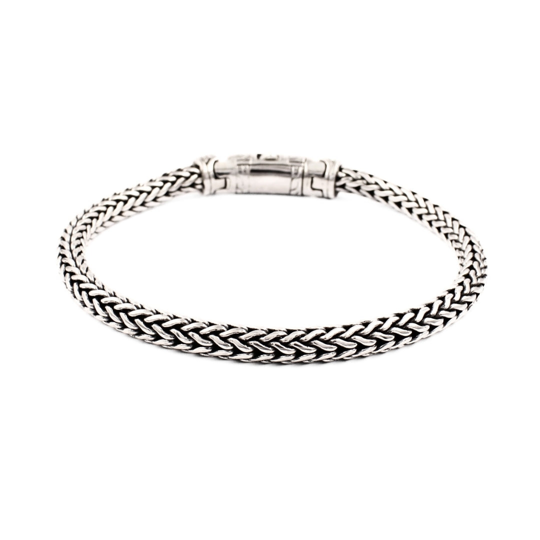 Bali Silver Tulang Naga Necklace 5mm - 925 Sterling Silver