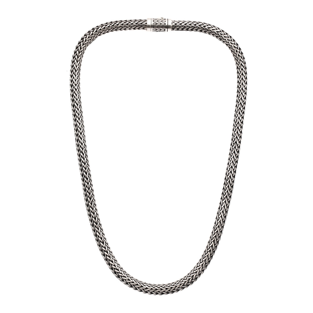 Matte Bali Tulang Naga Necklace - 925 Sterling