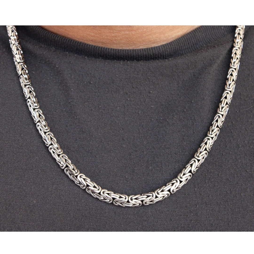 Byzantine Tali Air Heritage Silver Necklace