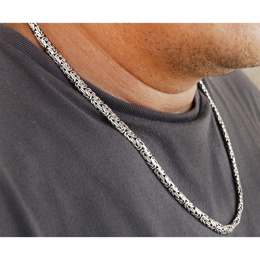 Byzantine Tali Air Heritage Silver Necklace