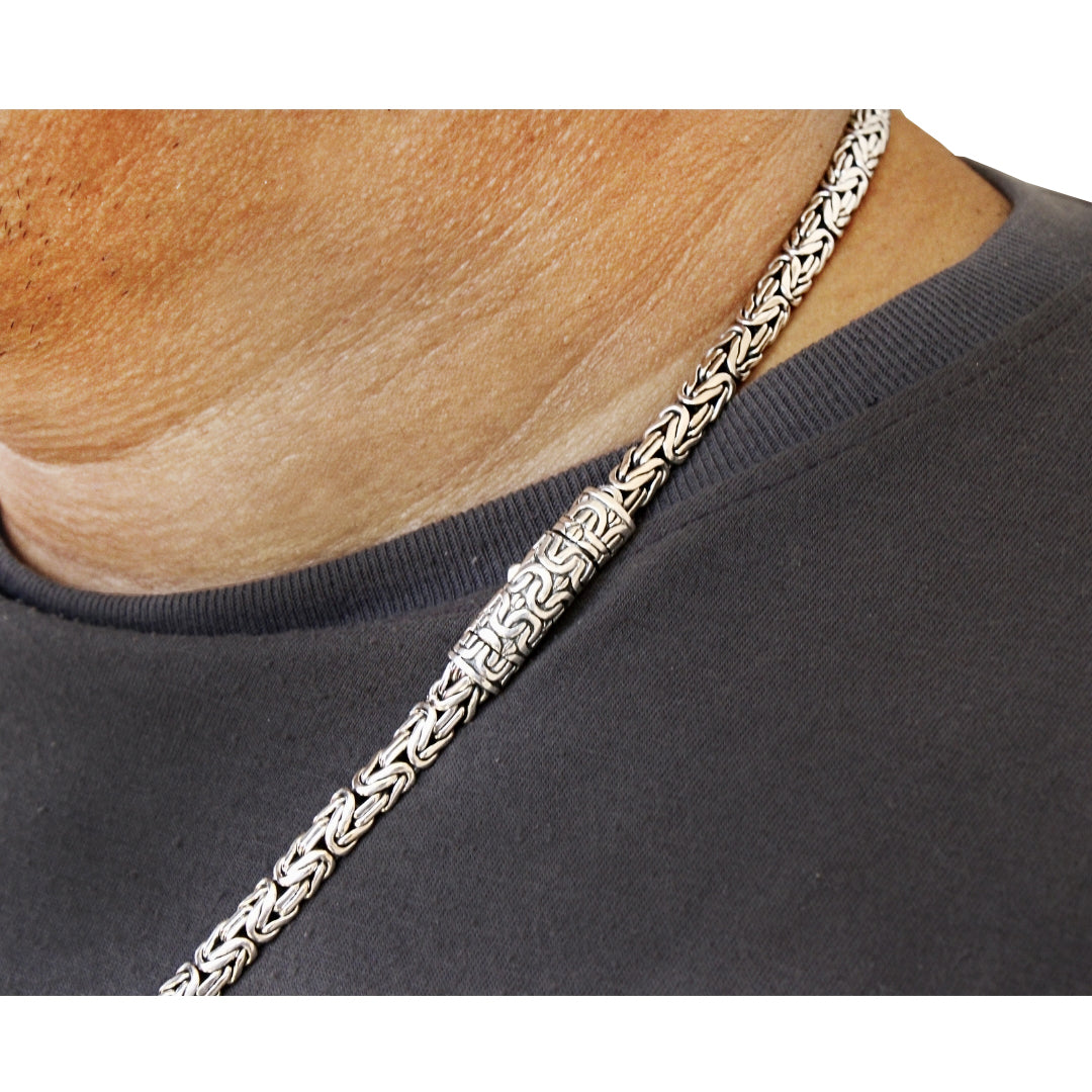 Byzantine Tali Air Heritage Silver Necklace