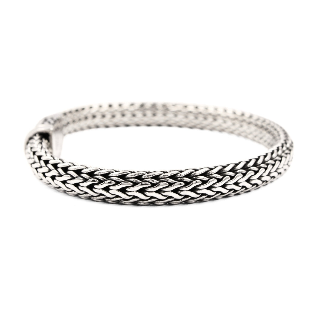 Dragon Bone Silver Bracelet - 925 Sterling