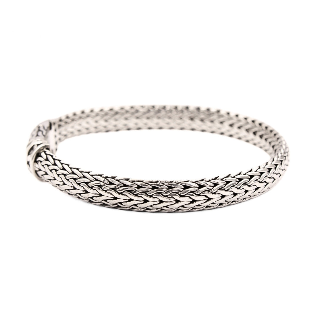 Tulang Naga Silver Bracelet 8mm - 925 Sterling