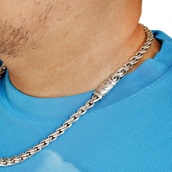 Padian Heritage Pendant Necklace in Sterling Silver