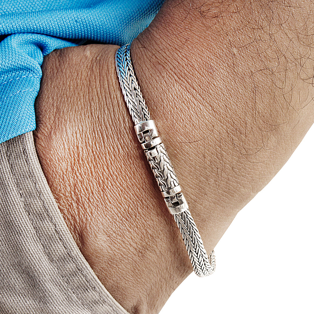 Artisan Tulang Naga Sterling Silver Bracelet Accent