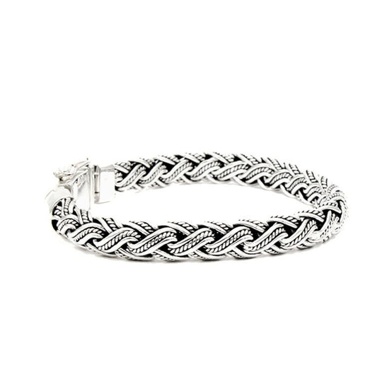 Sterling Silver Bracelet Padian Taliair 9mm wide