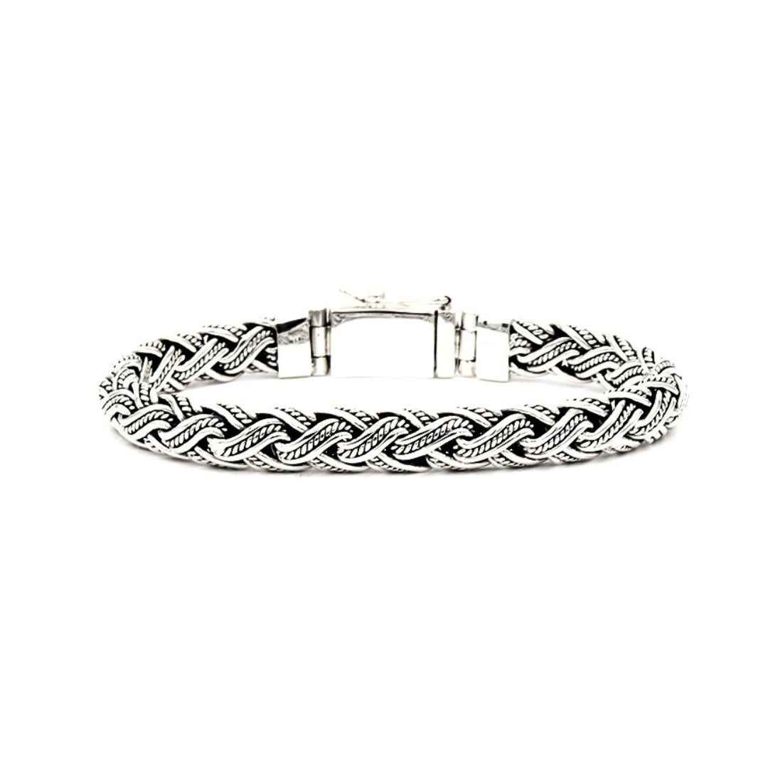 Sterling Silver Bracelet Padian Taliair 9mm wide