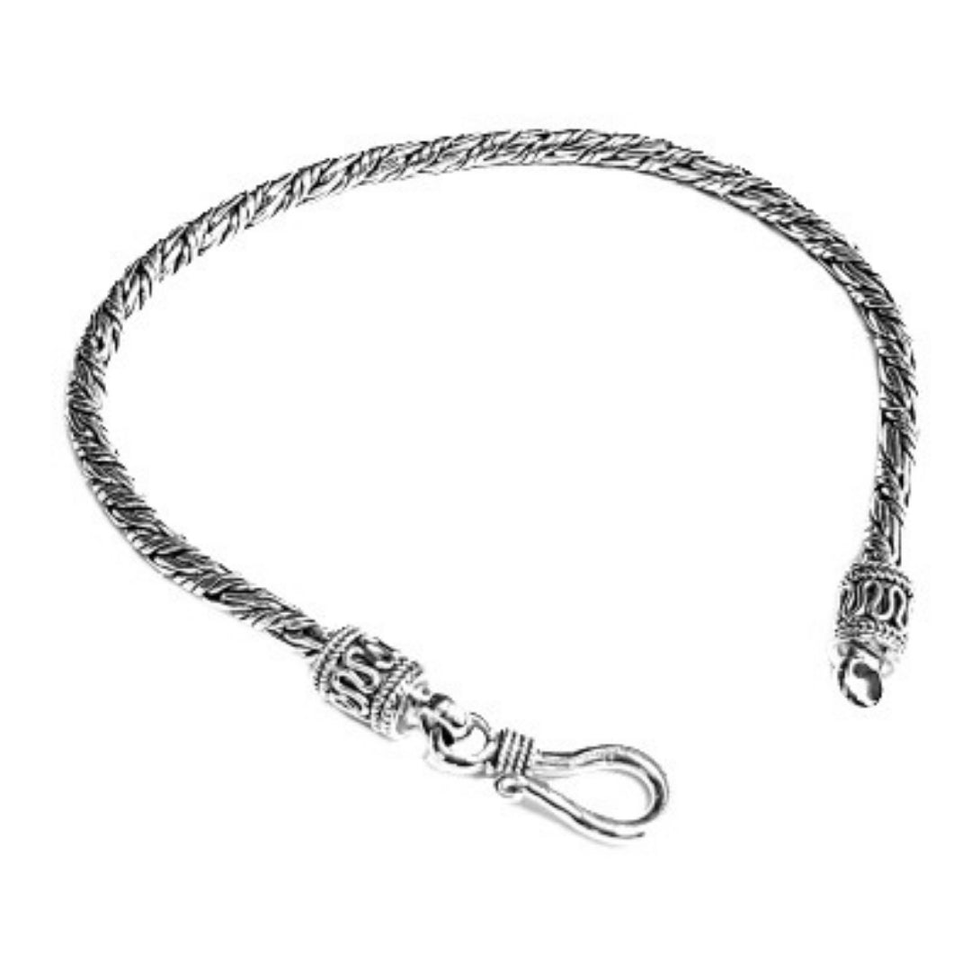 Plintir Heritage Chain Bracelet 3mm in Sterling Silver