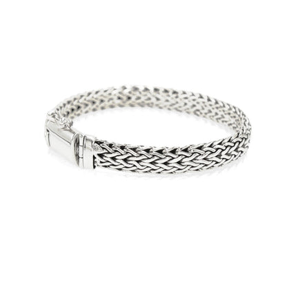 Sterling Silver Braided Bracelet for Men's