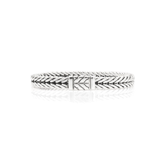 Sterling silver Braided Men's Bracelet