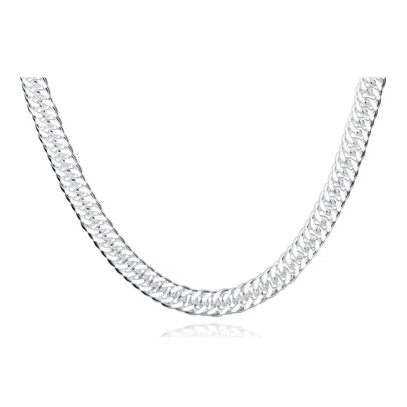 Kelabang Heritage Necklace – Artisan Sterling Silver Chain, 10mm