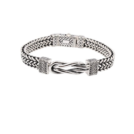 Sterling silver Infinity bracelet